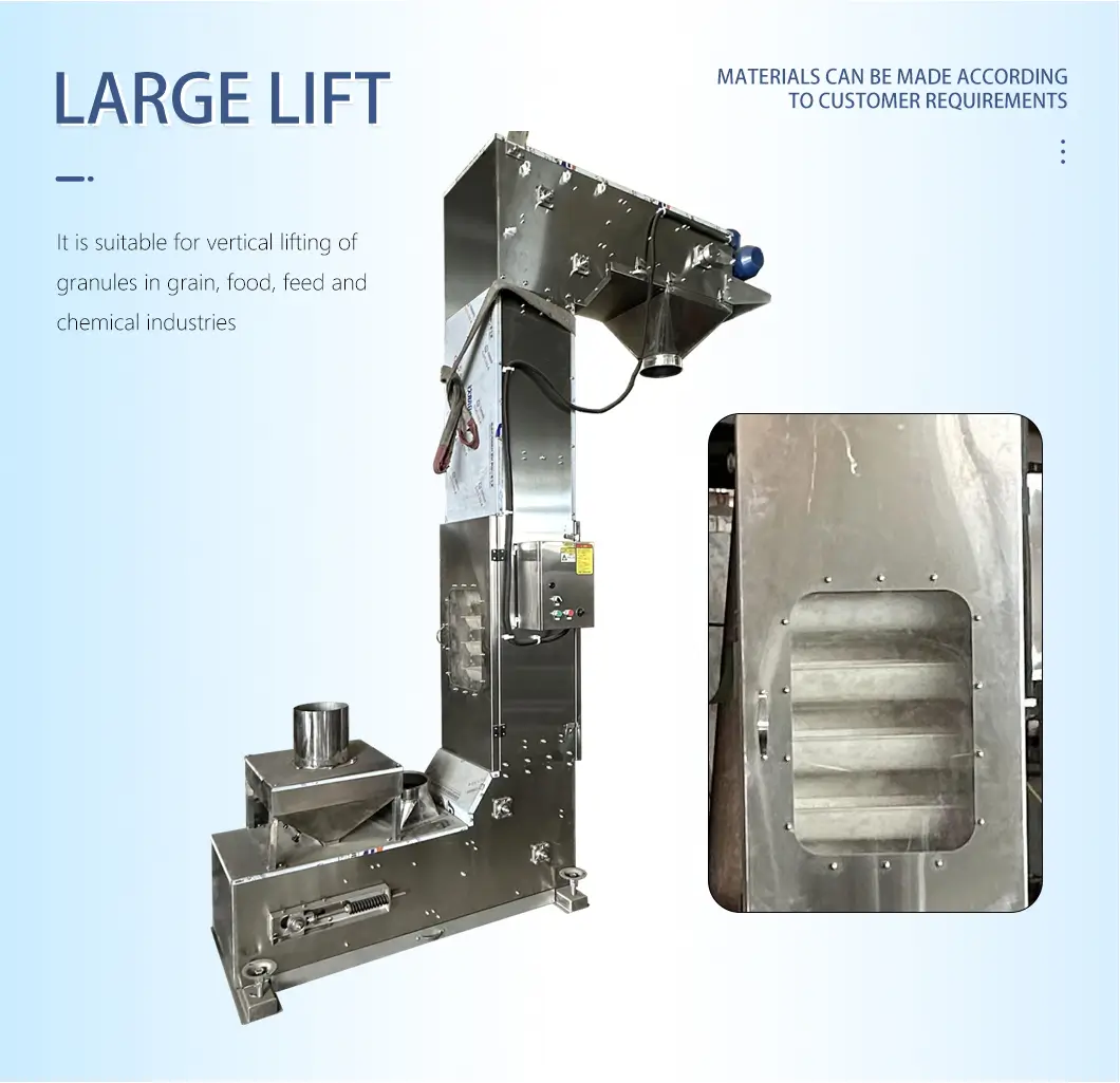 Food bucket elevator