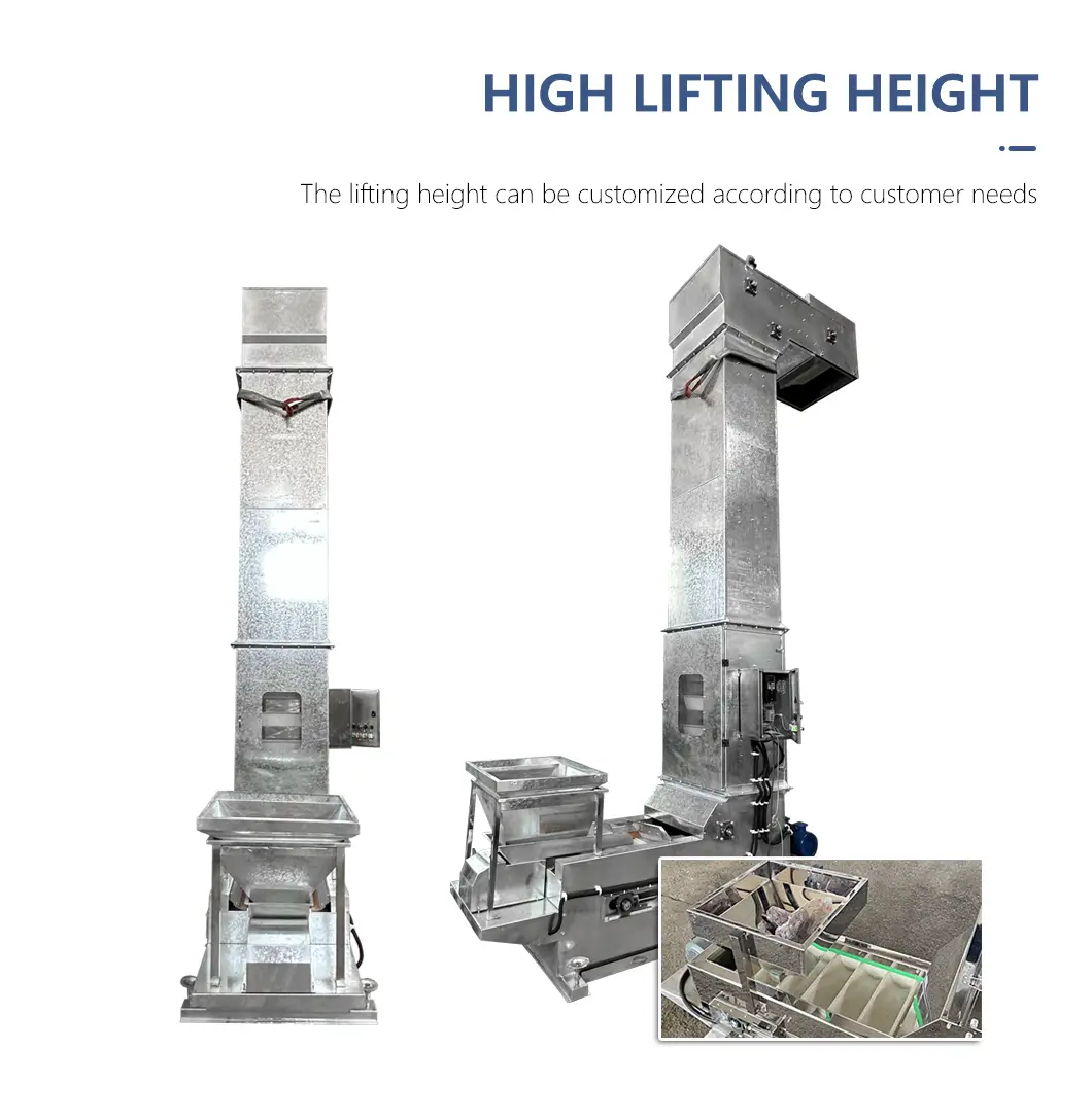 Stainless steel bucket elevator