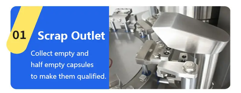 Capsule filling machine for pharmaceutical use Capsule filling machine for pharmaceutical use