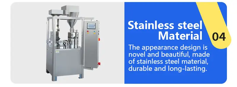 GMP compliant capsule filling machine GMP compliant capsule filling machine